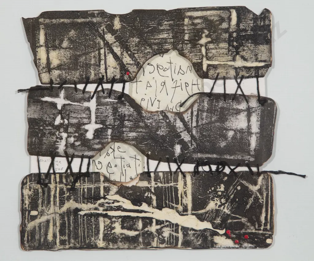 Susan Hurrell Fieldes - Two Mixed Media Etchings Image 1++