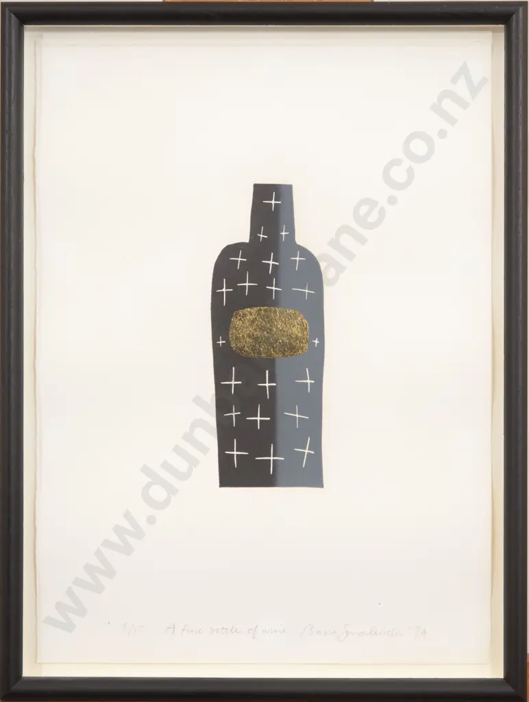 Basia Smolnicki (b 1961) - A Fine Bottle Of Wine Image 1++