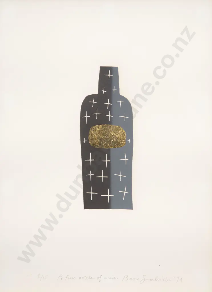 Basia Smolnicki (b 1961) - A Fine Bottle Of Wine Image 1++