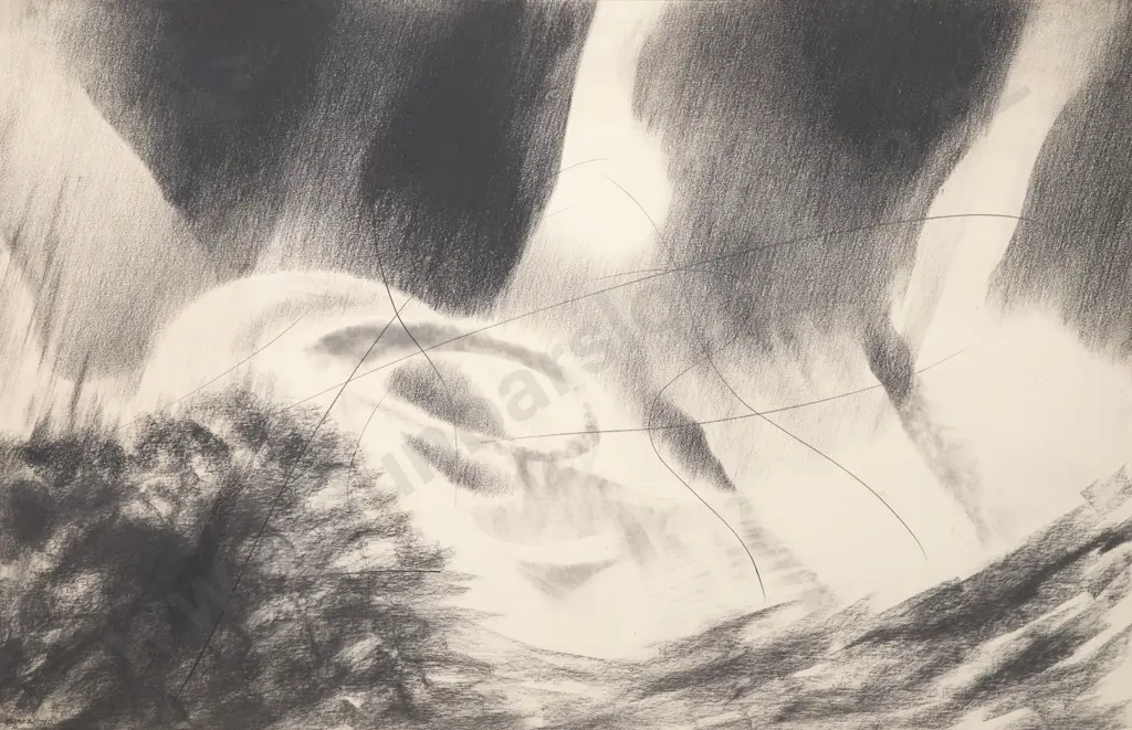 David William Cheer (1931 - 2012) - Abstract (a/f) Image 1++
