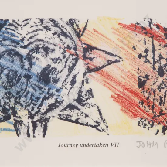 John Papas (b 1942) - Journey Undertaken VII