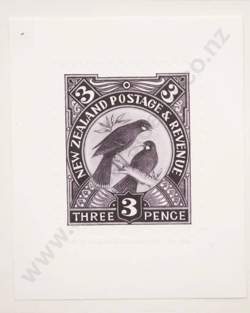 Wendy Griffin (B 1969) - 1898 Pictorial 3d Huia Image 1++