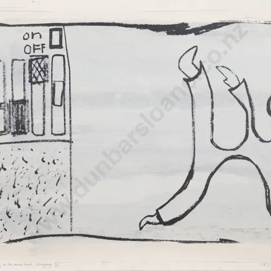Unknown Artist - Walking & Falling At The Same Time '87