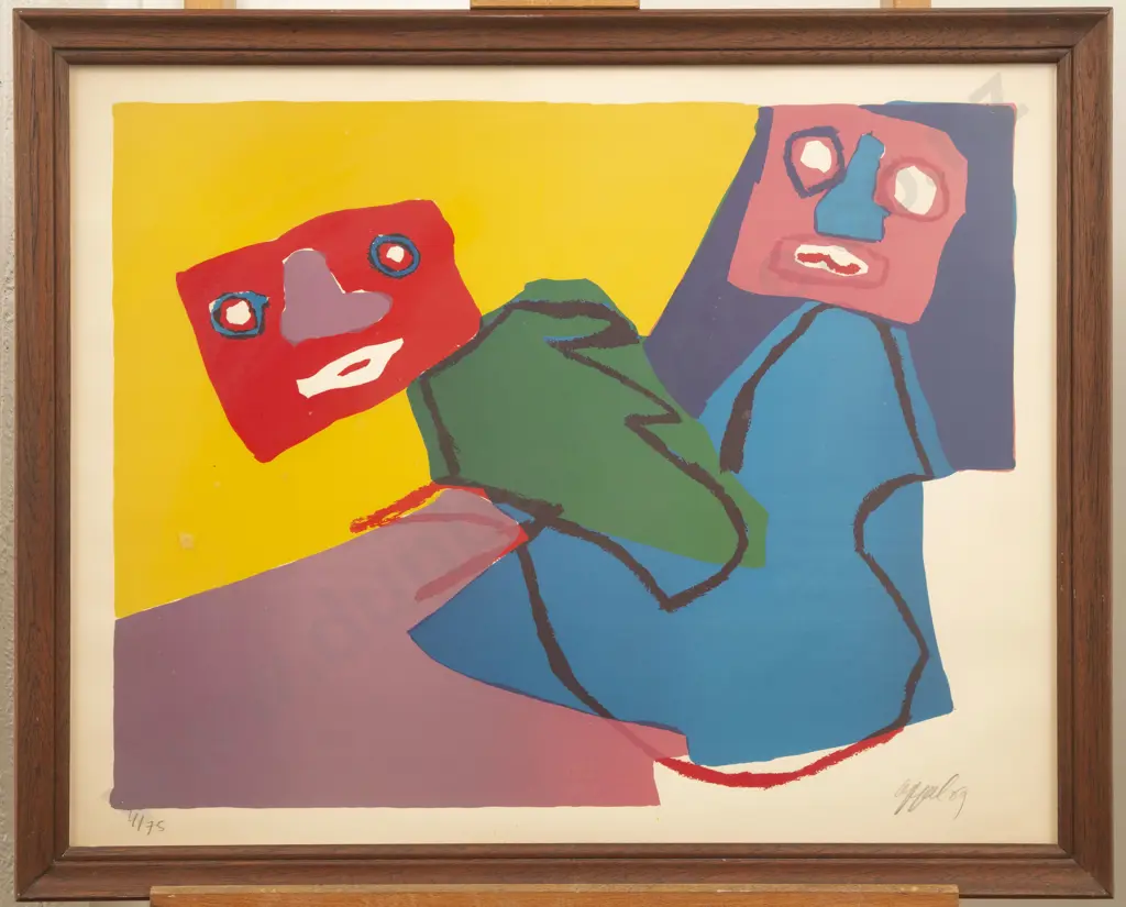 Karel Appel (Dutch 1921 - 2006) - Untitled Image 1++