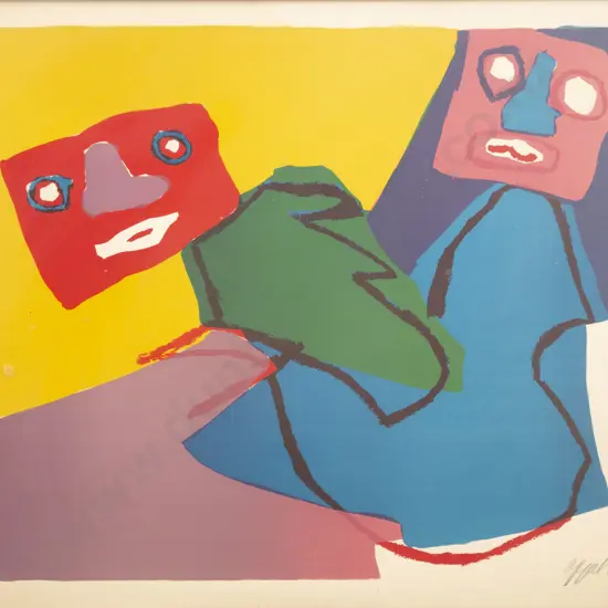 Karel Appel (Dutch 1921 - 2006) - Untitled