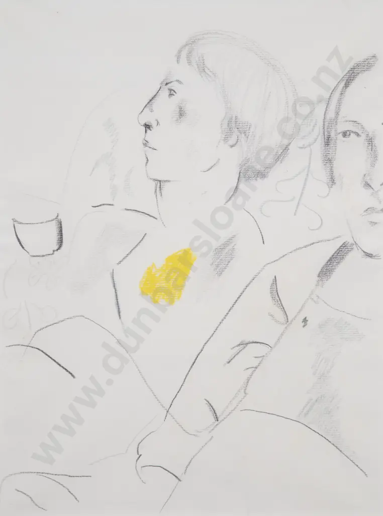 Joanna Margaret Paul (1945 - 2003) - Pencil Sketch Image 1++