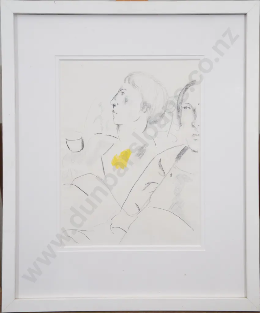 Joanna Margaret Paul (1945 - 2003) - Pencil Sketch Image 1++