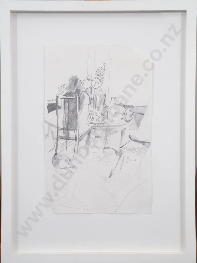 Joanna Margaret Paul (1945 - 2003) - Pencil Sketch Image 1++