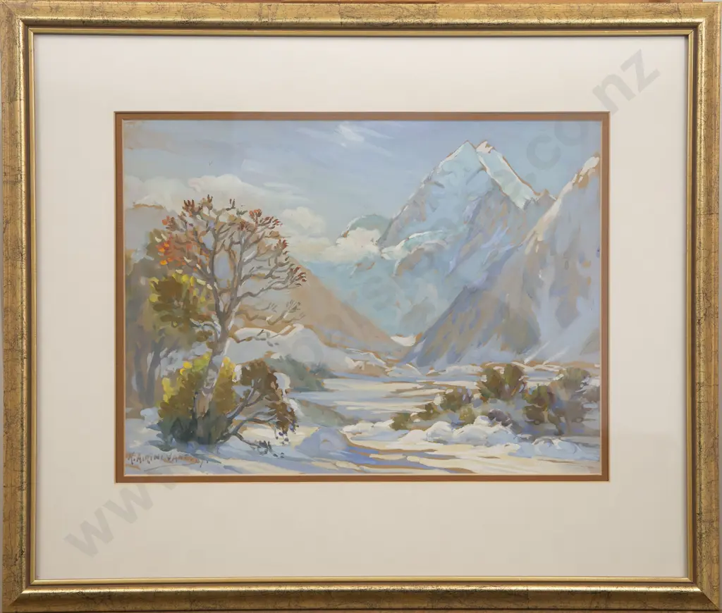 Kathleen Airini Vane (1891 - 1965) - Mt Cook Image 1++