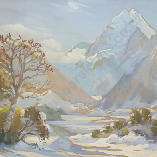 Kathleen Airini Vane (1891 - 1965) - Mt Cook