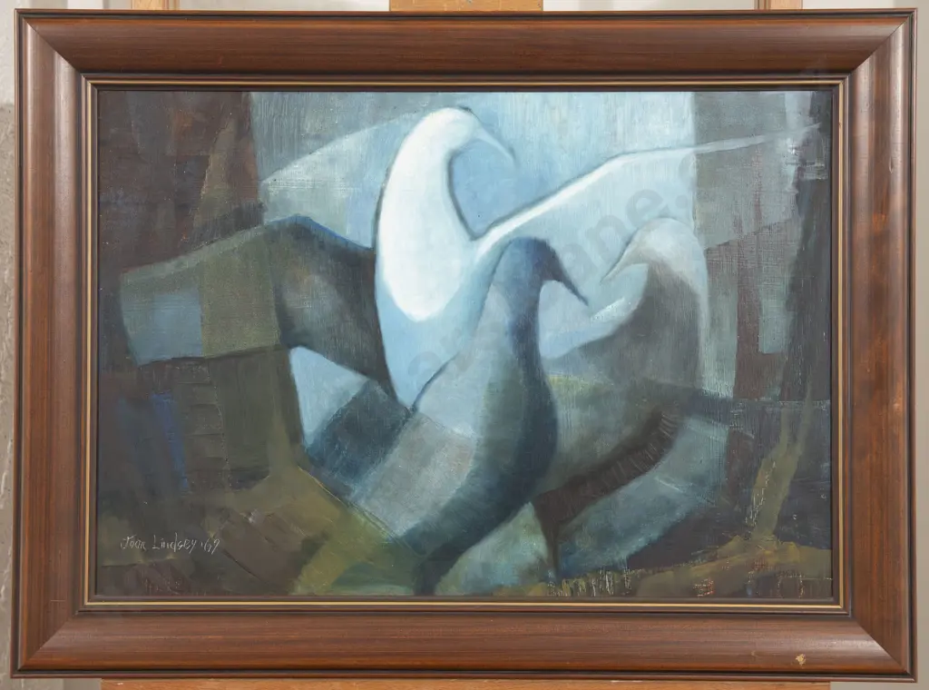 Joan Lindsey (b 1926) - Seabirds Image 1++