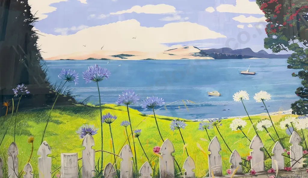 Pamela Wolfe - View of Hokianga Harbour Image 1++