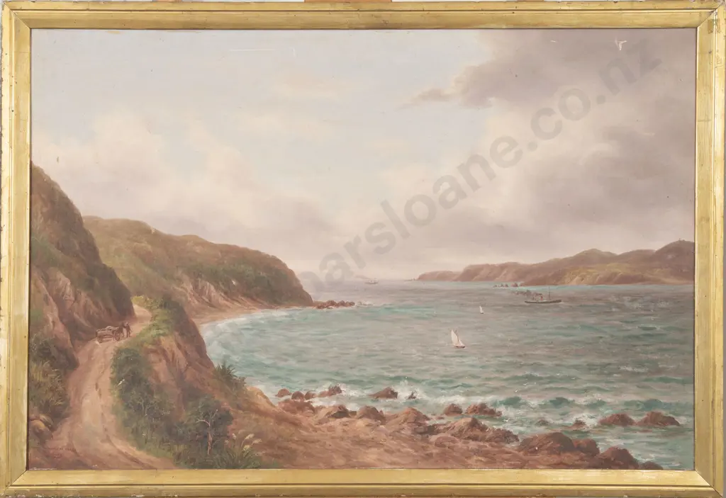 W G Baker - Near Wellington Heads (a/f) Image 1++