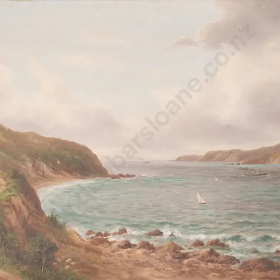 W G Baker - Near Wellington Heads (a/f)