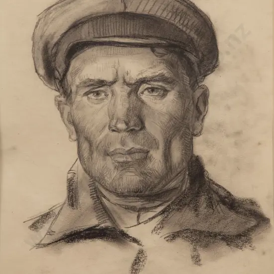 Aleksei Ivanovich Borodin (Russia 1915 - 2004) - Portrait