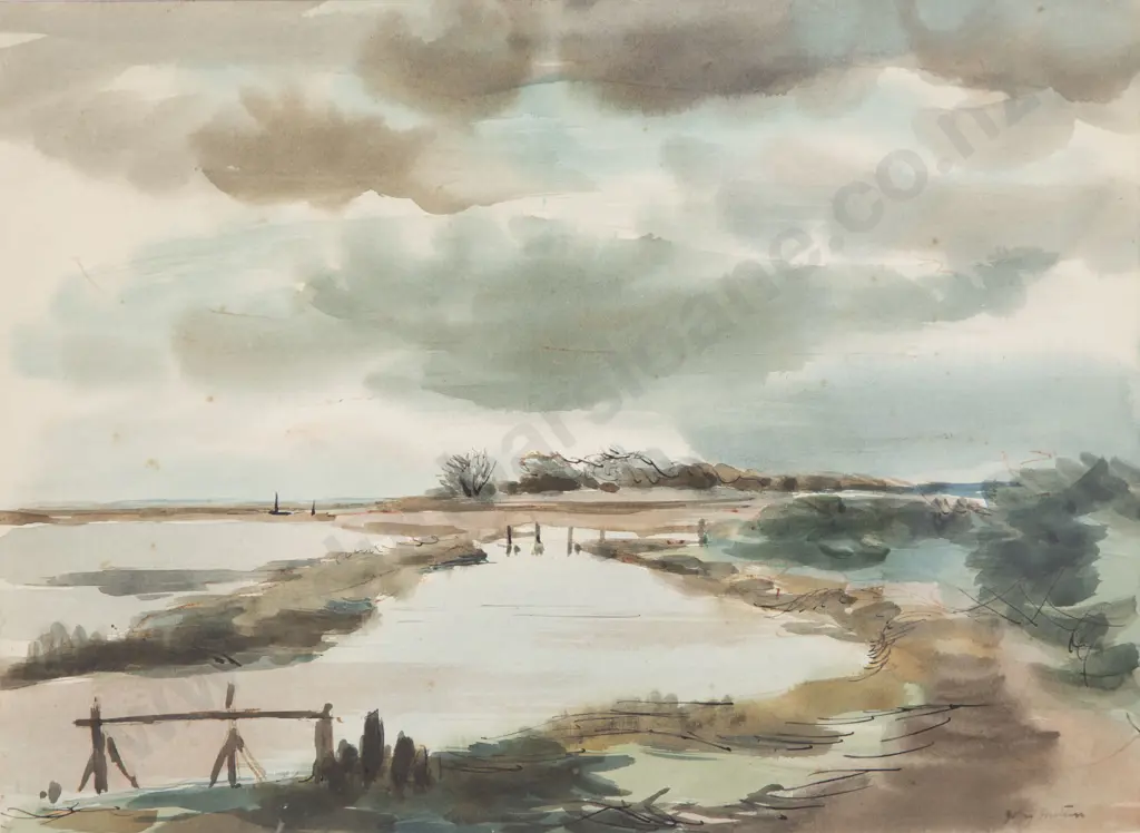 John Hutton (1906 - 1978) - Untitled Landscape Image 1++