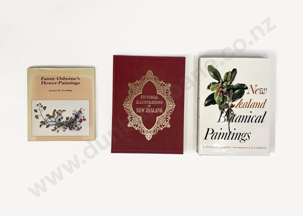 Three NZ Botanical Volumes Image 1++