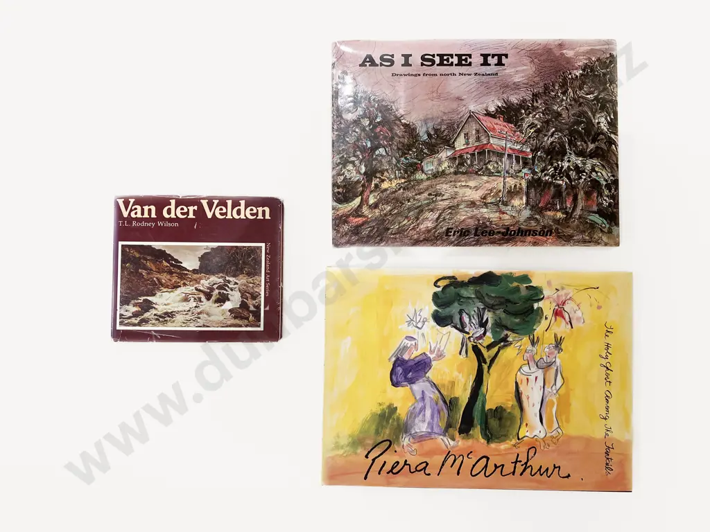 Three NZ Art Related Volumes Image 1++