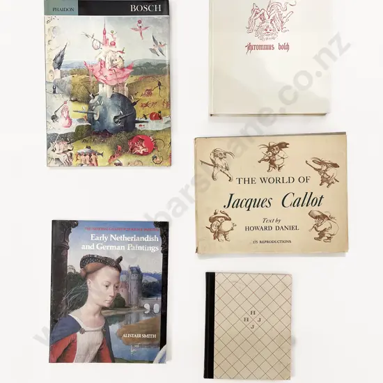Five Art Related Volumes