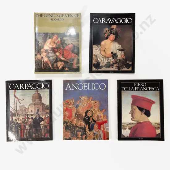 Five Art Related Volumes