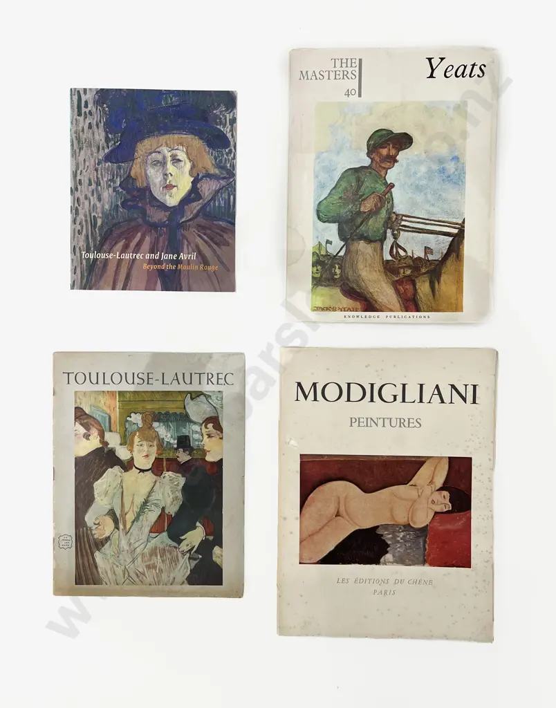 Two Volumes Relating to Toulouse-Lautrec & Two Others Image 1++
