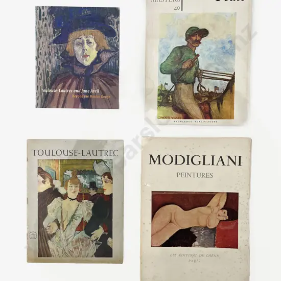 Two Volumes Relating to Toulouse-Lautrec & Two Others