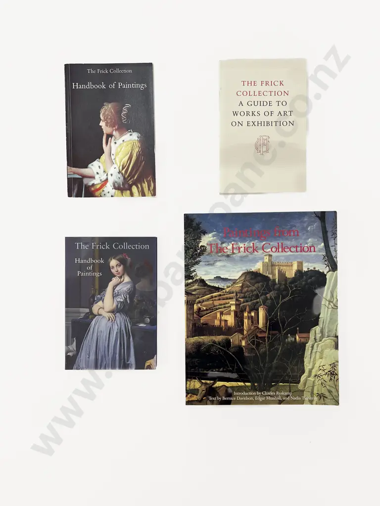 Four Volumes Relating to Frick Collection Image 1++
