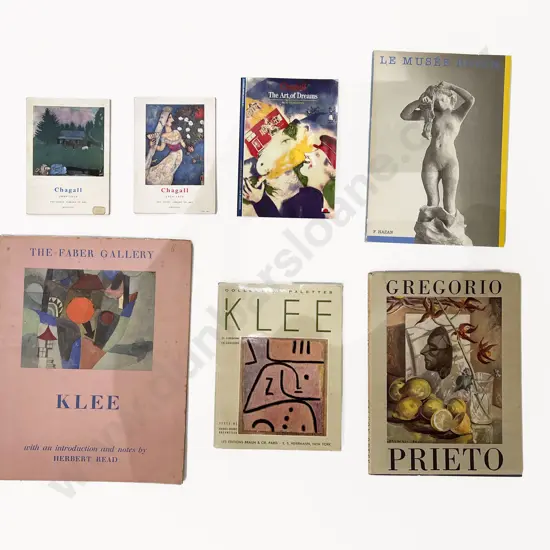 Seven Art Related Volumes
