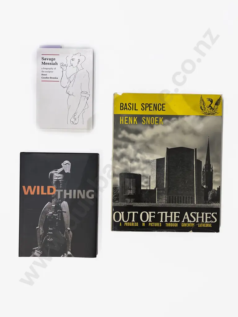 Three Volumes Relating to Modernist Sculpture Image 1++
