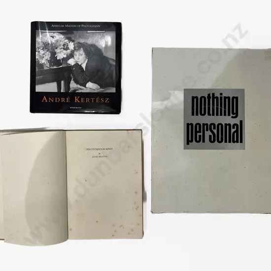 Three Volumes Relating to Photography