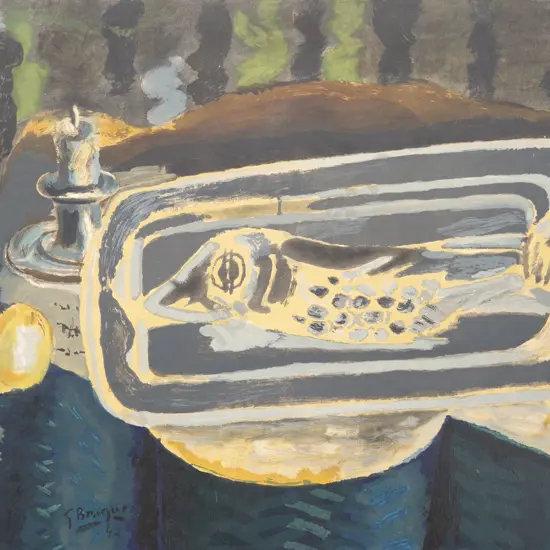 After Georges Braque (1882 - 1963) - Le Poisson