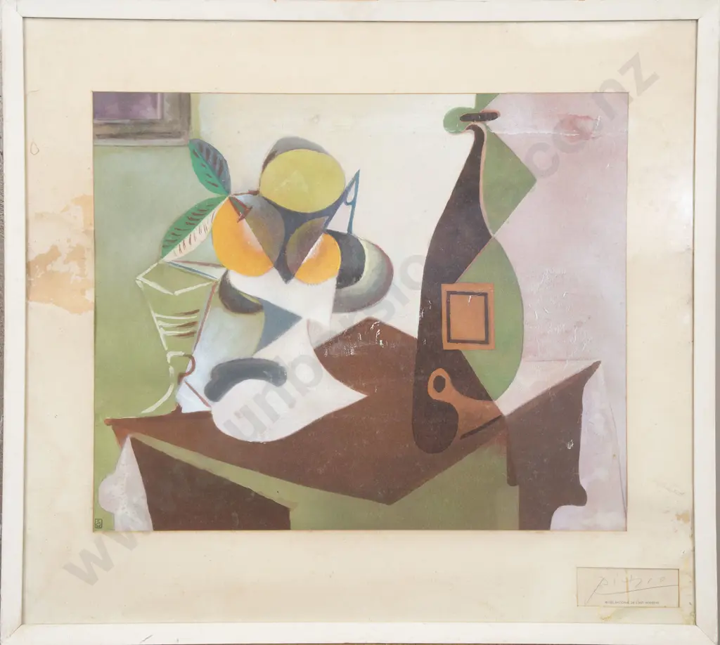 After Pablo Picasso (1881 - 1973) - Nature Morte Au Citrons Et Aux Oranges Image 1++