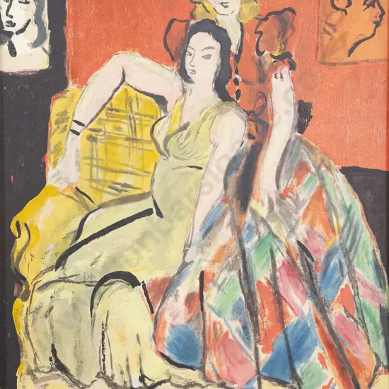 After Henri Matisse (1869 - 1954) - La Robe Ecossaise