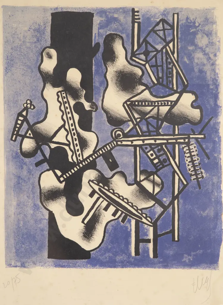 Fernand Léger (1881 - 1955) - Paysage 48 Image 1++
