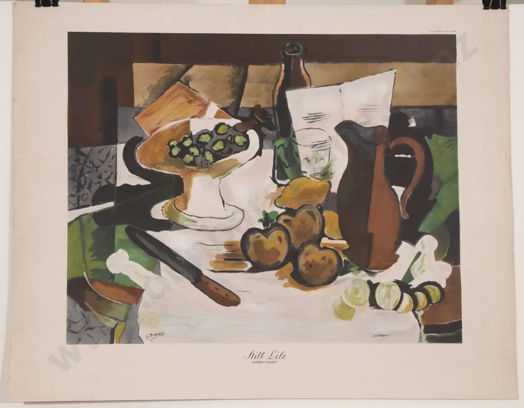 After Georges Braque (1882 - 1963) - Still life Image 1++