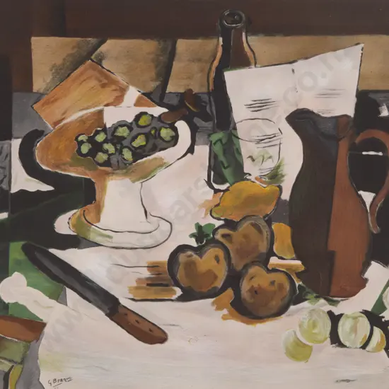 After Georges Braque (1882 - 1963) - Still life