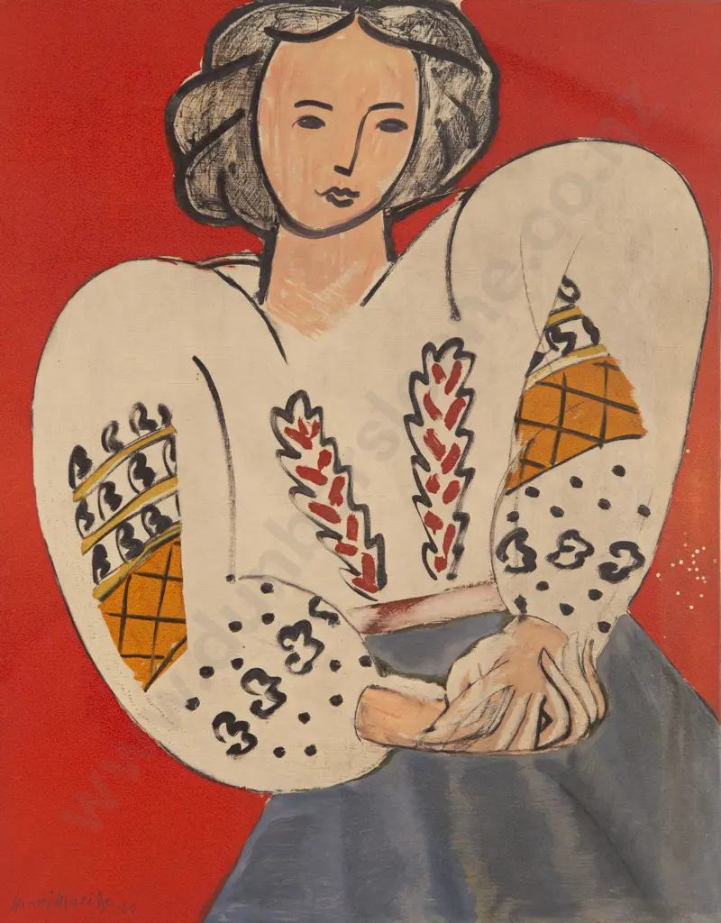 After Henri Matisse (1869 - 1954) - La Blouse Roumaine Image 1++