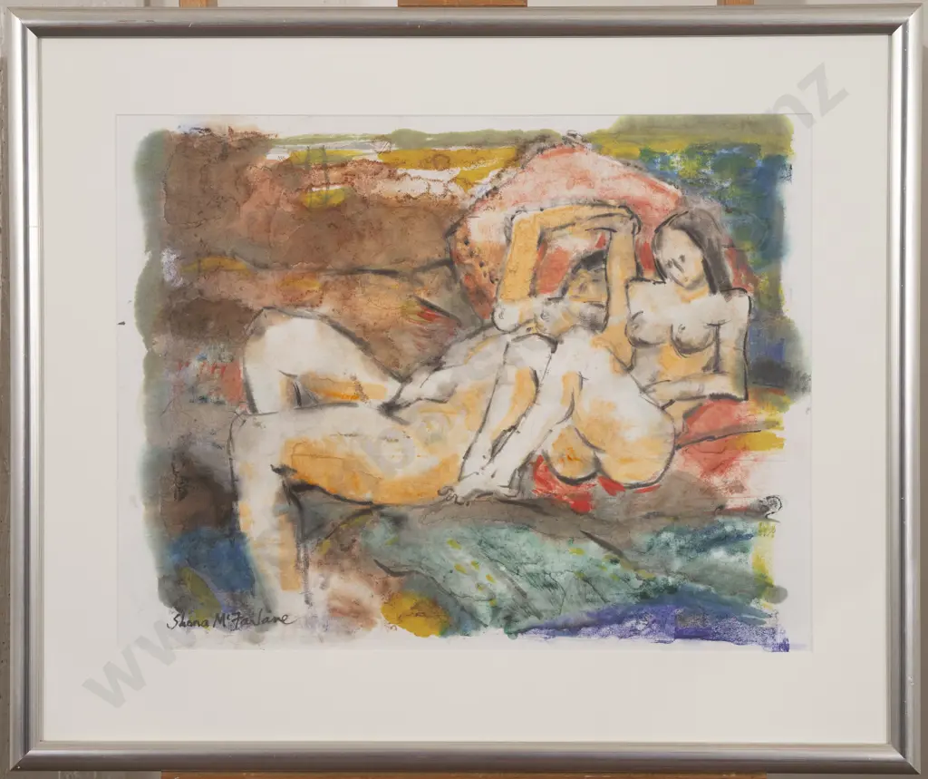 Shona McFarlane (1929 - 2001) - Two Muses Image 1++