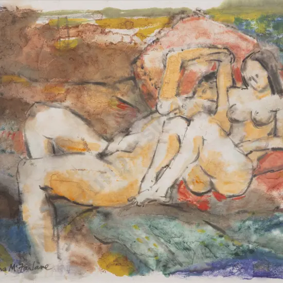Shona McFarlane (1929 - 2001) - Two Muses