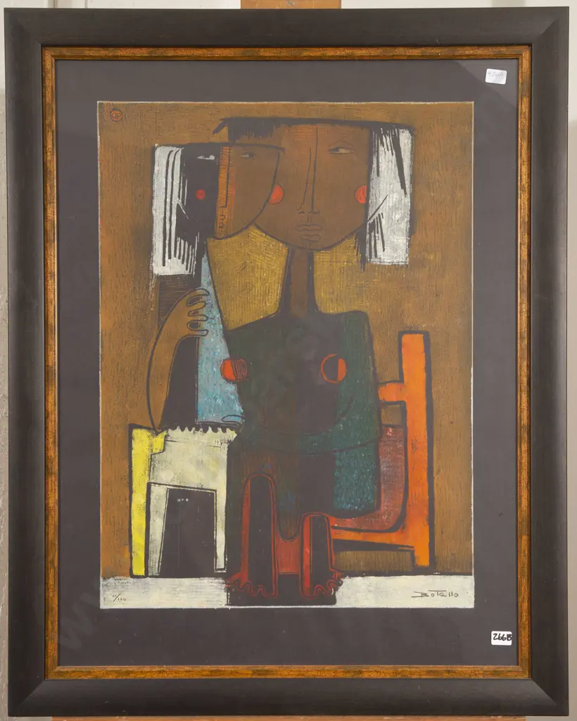 Angel Botello (Spanish/Puerto Rican 1913 - 86) - Untitled Image 1++