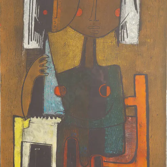Angel Botello (Spanish/Puerto Rican 1913 - 86) - Untitled