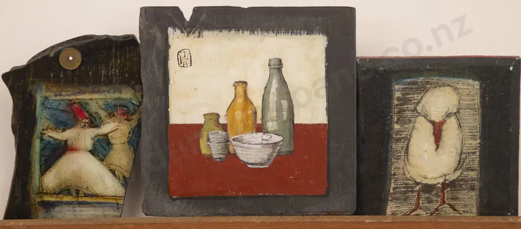 Janet Hughes - Red Still Life & Two Others (3) Image 1++