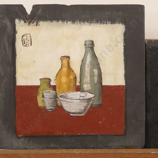 Janet Hughes - Red Still Life & Two Others (3)