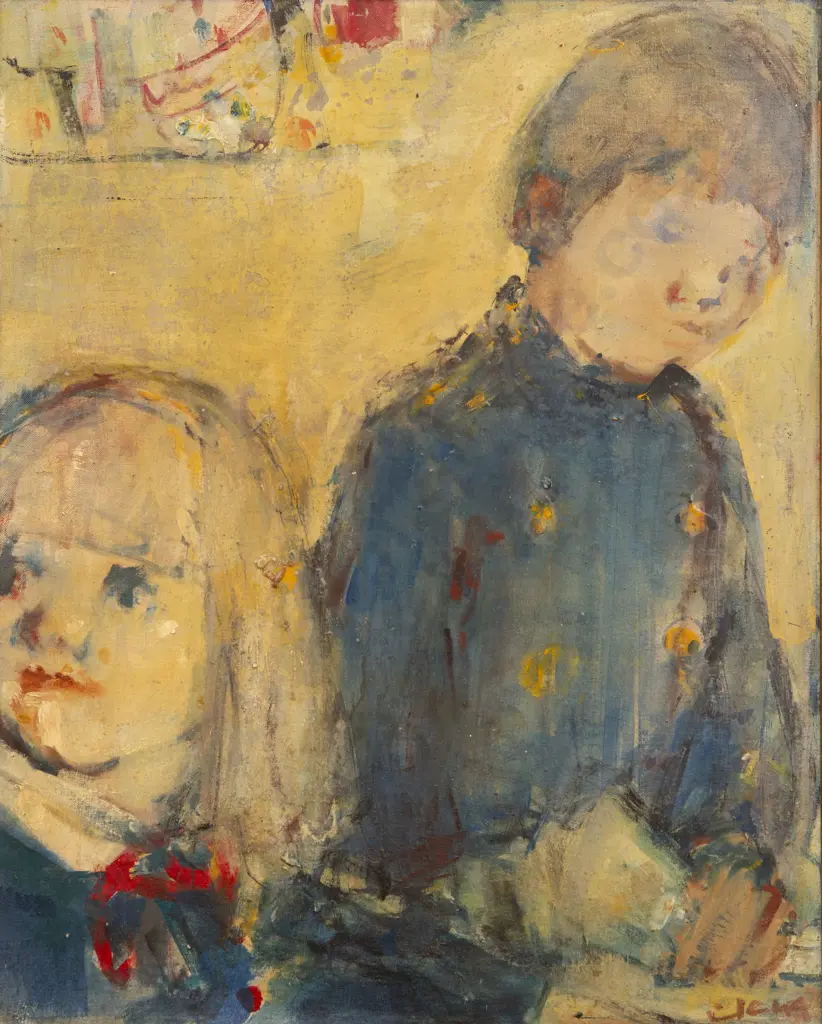 Betty Clegg (1926 - 2009) - Figure Study Image 1++