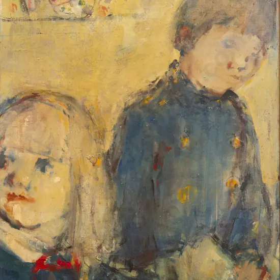 Betty Clegg (1926 - 2009) - Figure Study