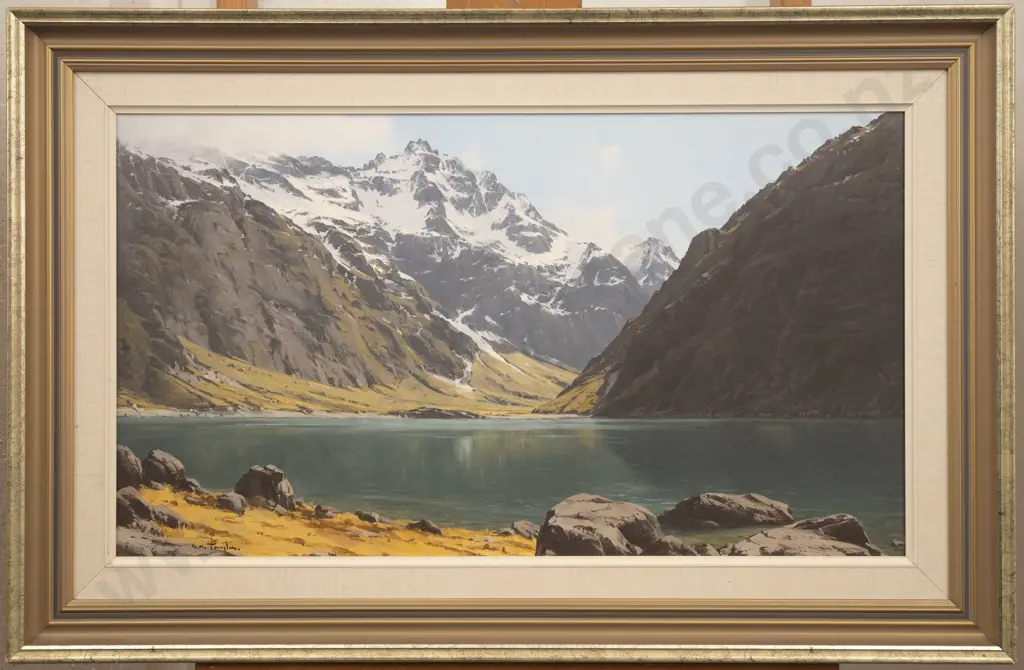 Graham Taylor - Lake Marion Alpine Lake Hollyford Image 1++