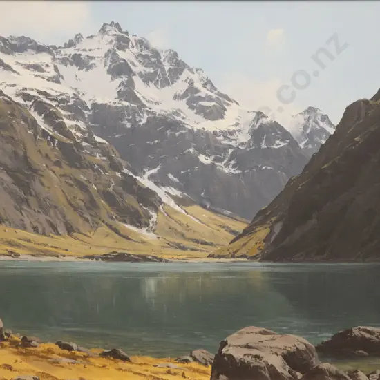 Graham Taylor - Lake Marion Alpine Lake Hollyford