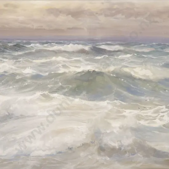 A Wilde Parsons (1854 - 1931) - Seascape