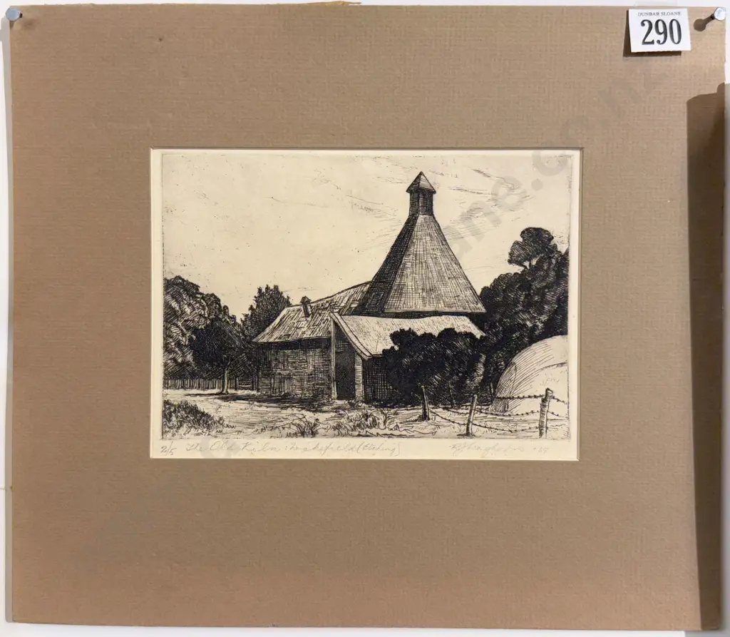 Reginald J Waghorn (1898 - 1987) - The Old Oast House Wakefield Image 1++