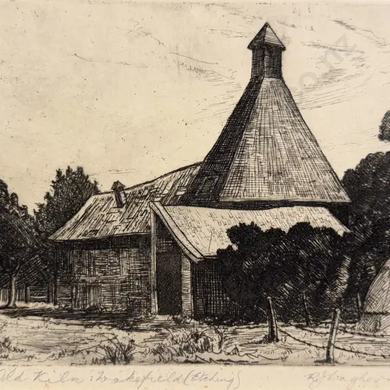 Reginald J Waghorn (1898 - 1987) - The Old Oast House Wakefield